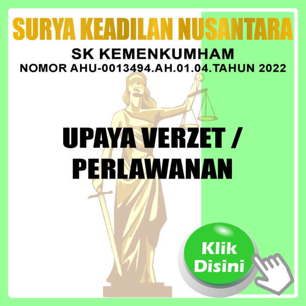 Upaya Verzet / Perlawanan